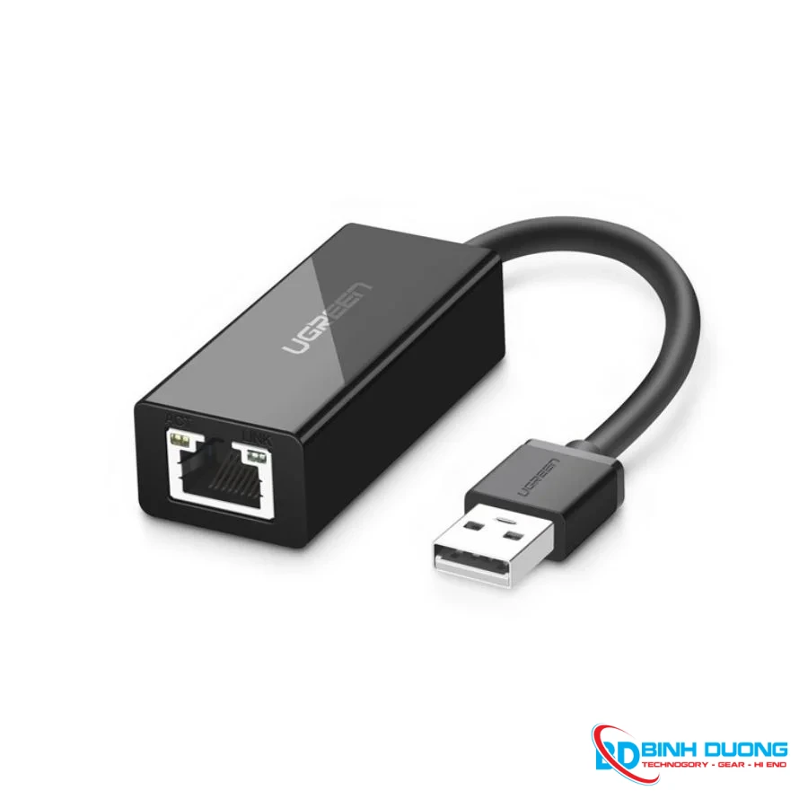 Đầu Chuyển USB to Lan 2.0 Tốc Độ 100 Mbps Ugreen 20254