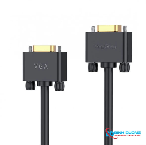 Dây Cáp VGA Veggieg V-V210 2 đầu dương Dài 20m