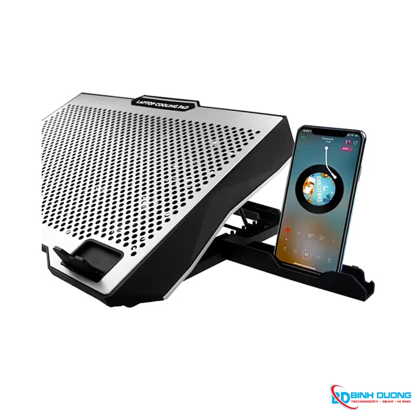 Đế tản nhiệt Laptop GIVECOOL S608 8 Fan LED - Chi tiết 2