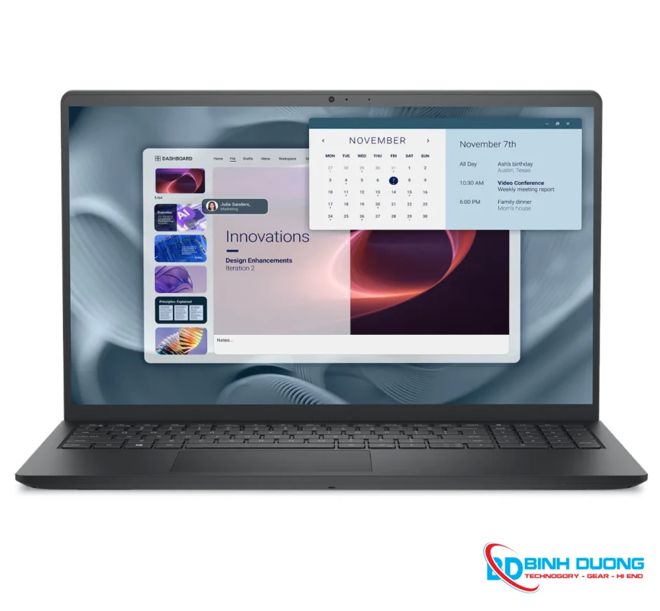 Dell PRO 15 Essential PV15250 i7-1355U/ 8GB/ 512GB/ 15.6 inch/ UBUNTU black (P112F013) (NK)