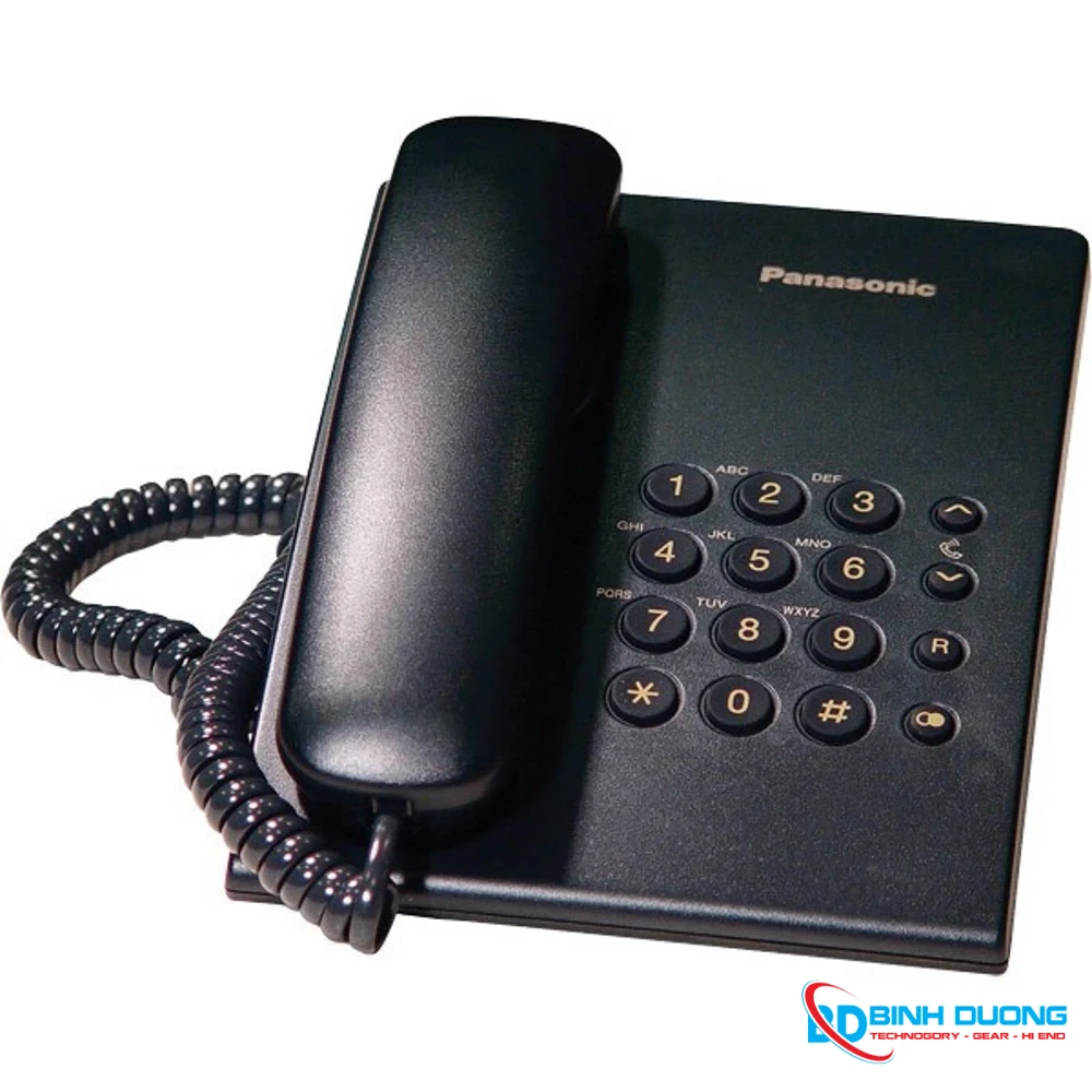 Điện Thoại Panasonic KX-TS500 (KX-TS500MX - Màu Đen) - Hình ảnh thực tế Mua Điện Thoại Panasonic KX-TS500 (KX-TS500MX - Màu Đen) chính hãng tại Bình Dương Computer Store