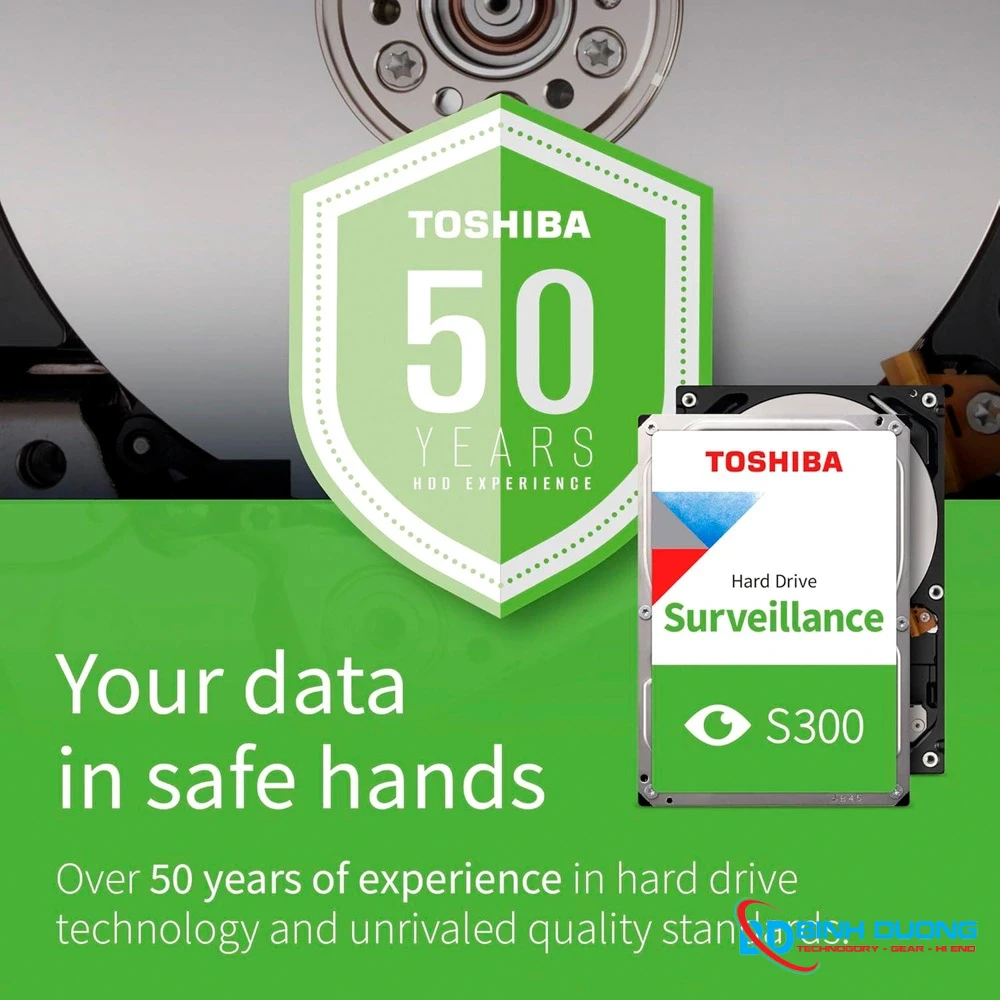 Ổ cứng HDD Toshiba 2TB S300 Camera Sata 3 3.5 inch - H0950 - Chi tiết 1