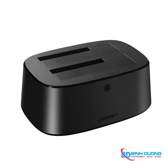 Hộp đựng ổ cứng Docking 2.5/3.5inch Sata/USB 3.0 hỗ trợ 16TB Ugreen 50857