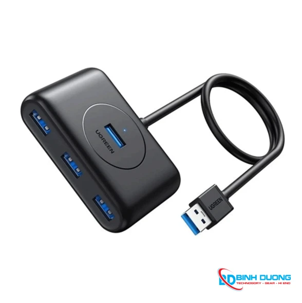 Hub USB 3.0 ra 4 cổng dài 50cm chính hãng Ugreen 20290