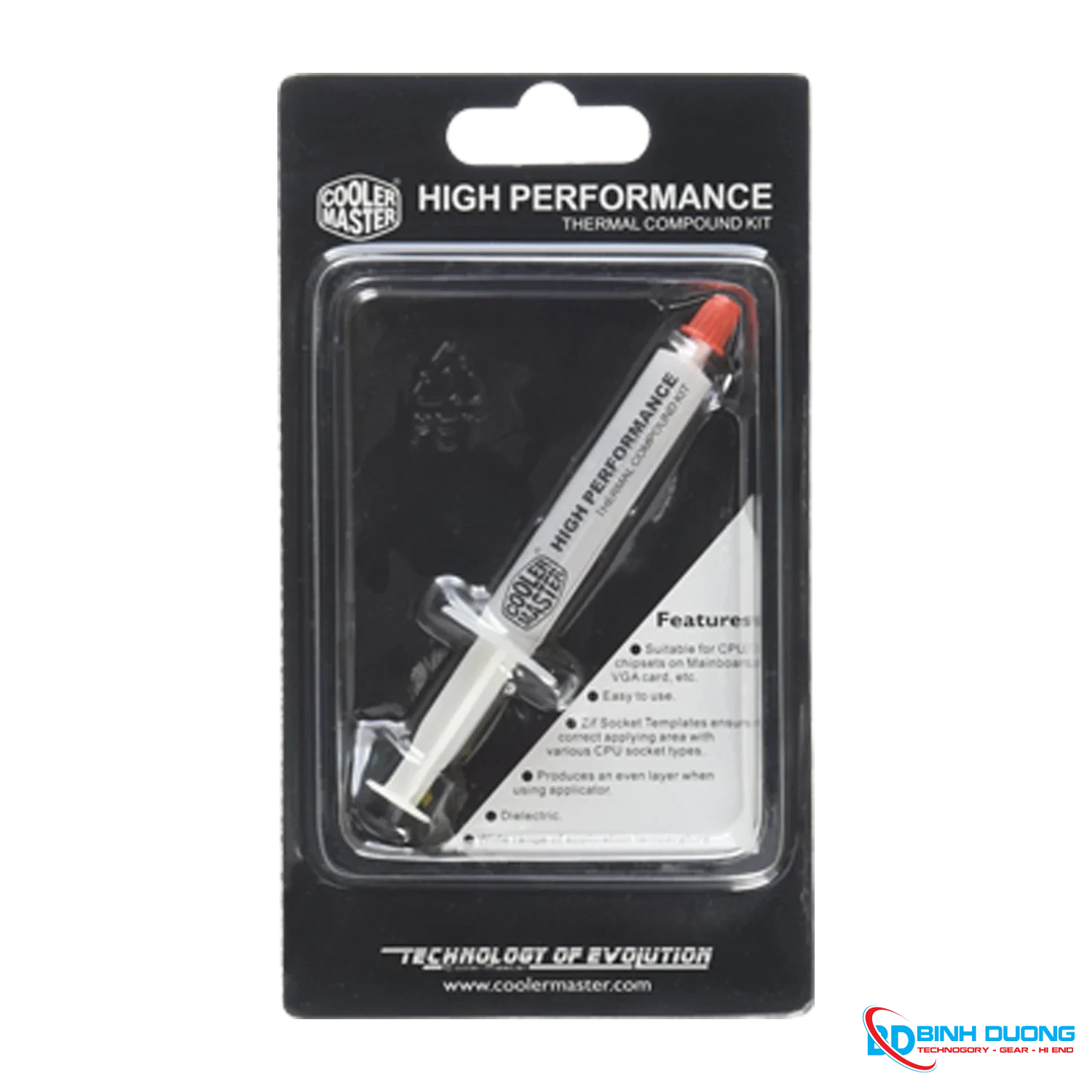 Keo Tản Nhiệt Coolermaster Grease High Performance HTK-002 ( 2.37 Gram )