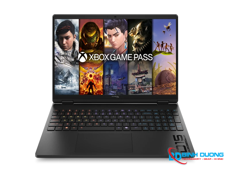 Laptop HP Gaming HyperX Omen 15 ga0092TX - D72D8PA (i5 14450HX, 16GB, 512GB, RTX 5050 8GB, WUXGA 165Hz, Win11)