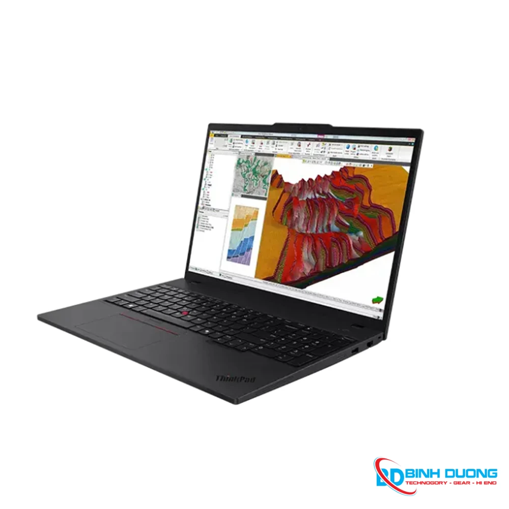 Laptop Lenovo ThinkPad P16s G4 (Ultra 5 225H-32GB-512GB SSD-RTX PRO 500 6GB-16 inch WUXGA-NoOS-Black-Vỏ nhôm-3Y) - Chi tiết 2