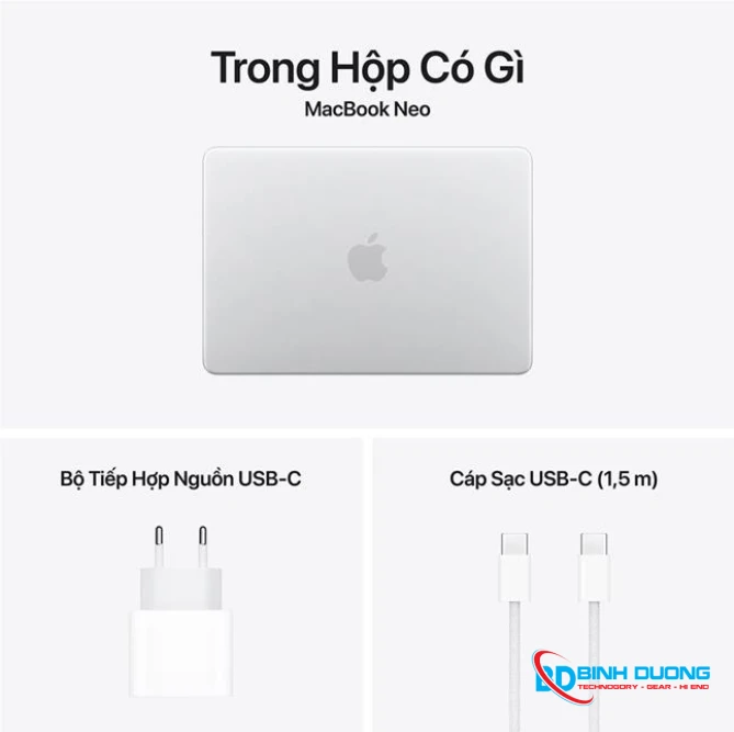 Laptop MacBook Neo 13 inch A18 Pro 8GB/256GB - Chi tiết 7