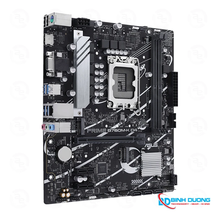Mainboard Asus B760M-K DDR4 ( VGA + HDMI ) - Chi tiết 1