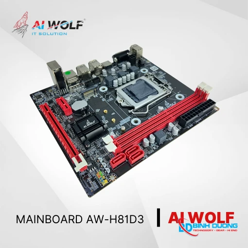 Mainboard Bo Mạch Chủ AI WOLF H81 DDR3 / M2 (LGA 1151v1) - Chi tiết 2