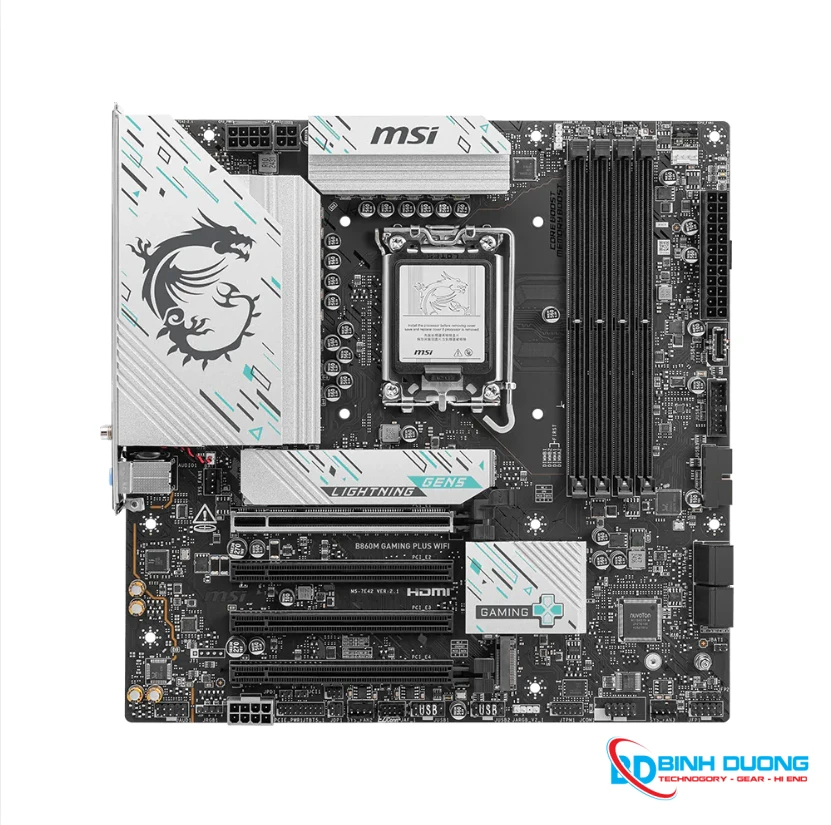 Mainboard MSI B860M Gaming Plus Wifi DDR5 - Chi tiết 2