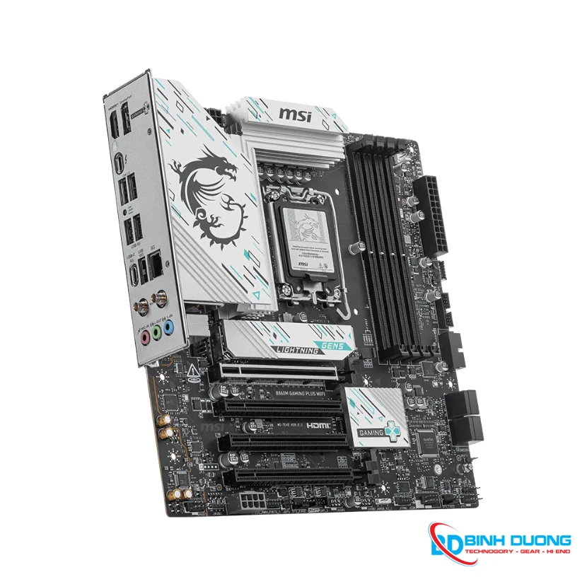 Mainboard MSI B860M Gaming Plus Wifi DDR5 - Chi tiết 4