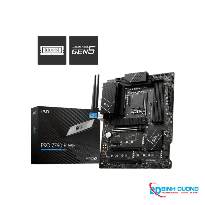 Mainboard MSI PRO Z790-P WIFI (Intel Z790, Socket 1700, ATX, 4 khe Ram DDR5)