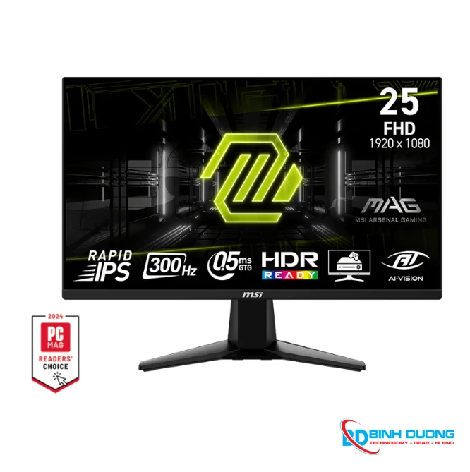 Màn Hình Gaming MSI MAG 255XF/ 25 inch/ FHD/ IPS/ 300Hz/ 0.5ms