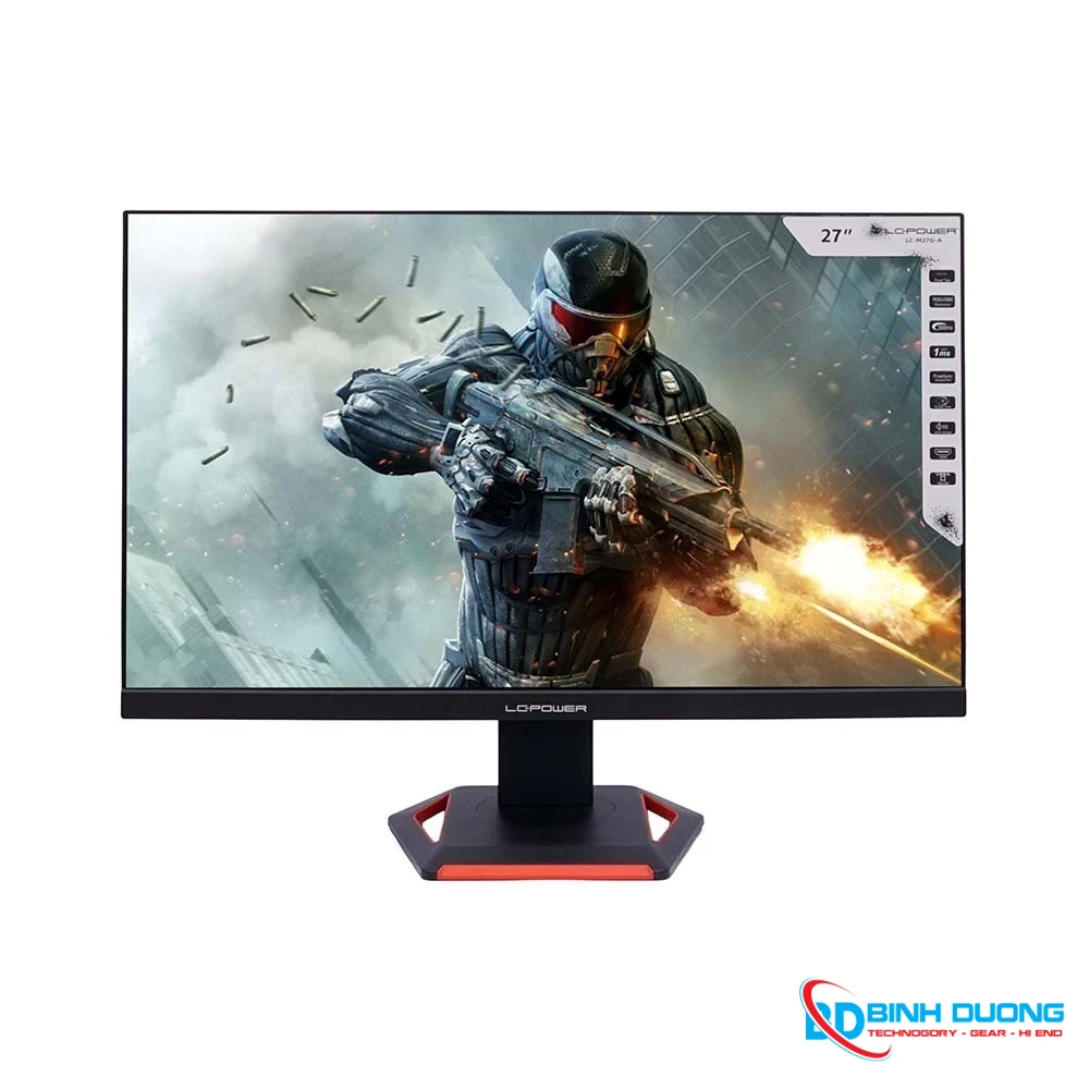 Màn hình LC-POWER 27inch LC-M27G-A RGB/ IPS FHD/ 200Hz/ 1 MS/ HDMI, DP