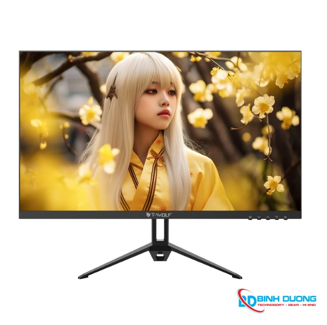 Màn hình LCD 23.8 T-Wolf TW-F24IFHD100 (Vga-Hdmi, Màn Phẳng IPS/ Màu Đen/ 100Hz)