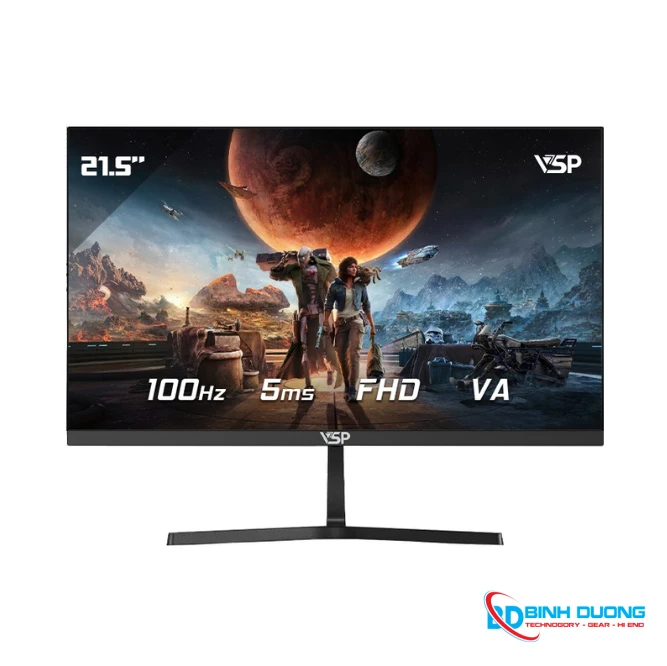 Màn Hình Máy Tính VSP 22 Inch Đen V2204H (21.5INCH/ VA/ FHD/ 100HZ/ 5MS/ Đen)