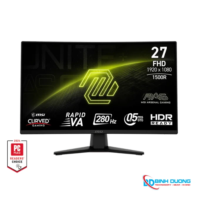 Màn hình MSI MAG 274CXF (27 inch FHD VA/ 280Hz/ 0.5ms/ Curved)