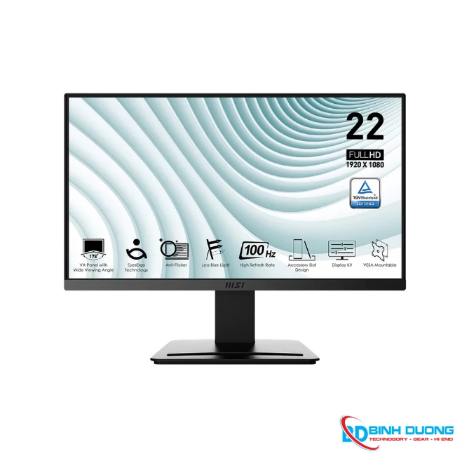 Màn hình MSI PRO MP223 E2 21.45 inch FHD/VA/100Hz/1ms