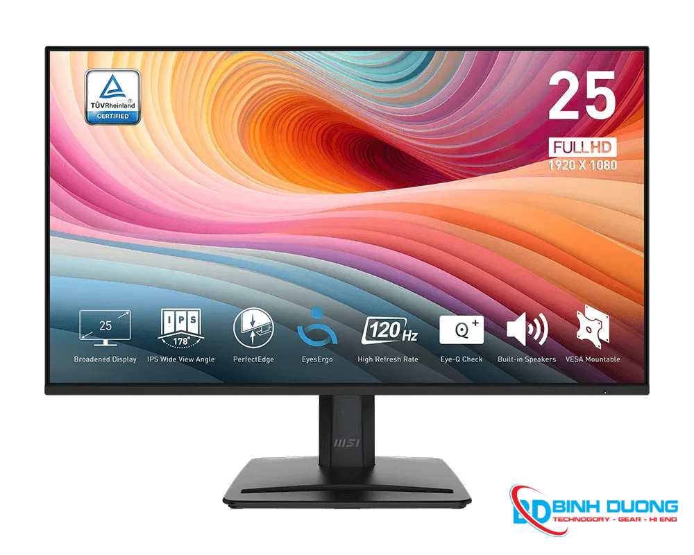 Màn Hình MSI PRO MP251 E2 (24.5 inch/ FHD/ IPS/ 120Hz/ 1ms/ Loa)
