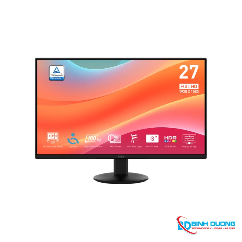Màn hình MSI Pro MP272LKL 27 inch (FHD/IPS/100HZ/1MS)