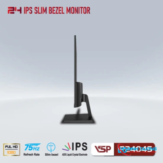 Màn hình VSP IP2404S (24inch / IPS / FHD / 75Hz / 5ms ) Đen - Chi tiết 3