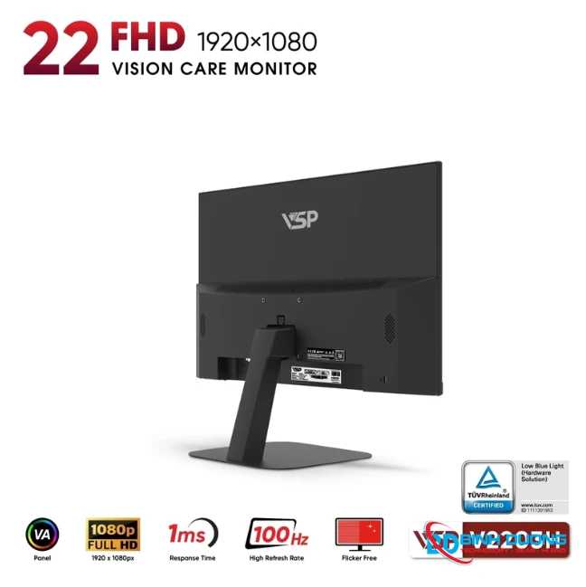 Màn Hình VSP V2203H (22 inch / VA / FHD / 100Hz / 1ms) - Chi tiết 5