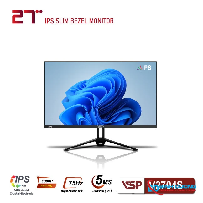 Màn Hình VSP V2704S (27 inch / IPS / FHD / 75Hz / 5ms)