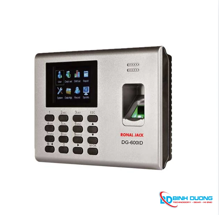 Máy chấm công bằng dấu vân tay DG600ID