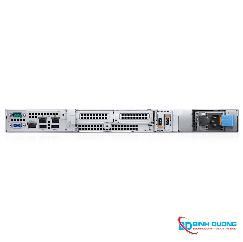 Máy chủ Dell PowerEdge R260 42SVRDR260-01A (Intel Xeon E-2414 2.6G | 16GB RAM | 2TB HDD | PSU 450W | Power Cord | BC 5720 DP 1GbE | iDRAC9, Basic 16G | Bezel | Rails | DVD-ROM EXT | 3Years) - Chi tiết 4
