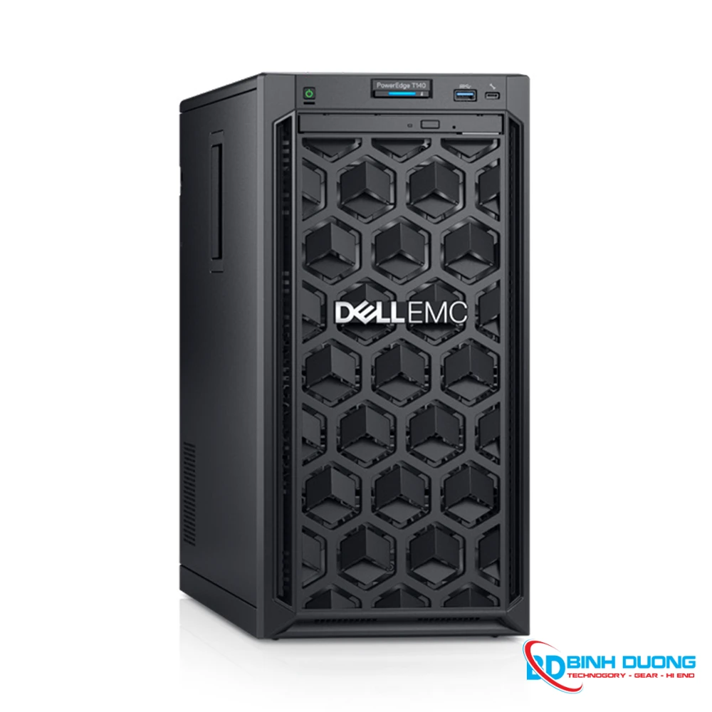 Máy chủ Server Dell PowerEdge T140 (42DEFT140-002) (Intel Xeon E-2224 / 2x8GB / 1TB 7.2K / No OS)