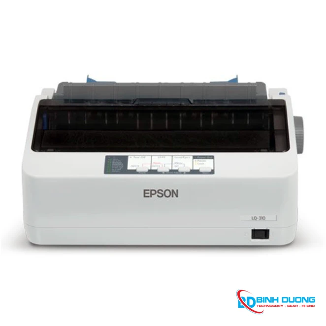 Máy In Kim Epson LQ310 (4 liên, 24 kim, A4, USB) - Hình ảnh thực tế Mua Máy In Kim Epson LQ310 (4 liên, 24 kim, A4, USB) chính hãng tại Bình Dương Computer Store