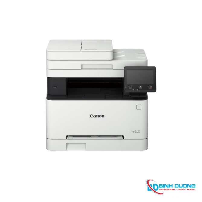 Máy in laser đa năng màu Canon MF645Cx (In đảo mặt | Copy | Scan đảo mặt | Fax 2 mặt | A4 | A5 | USB | LAN | WIFI)