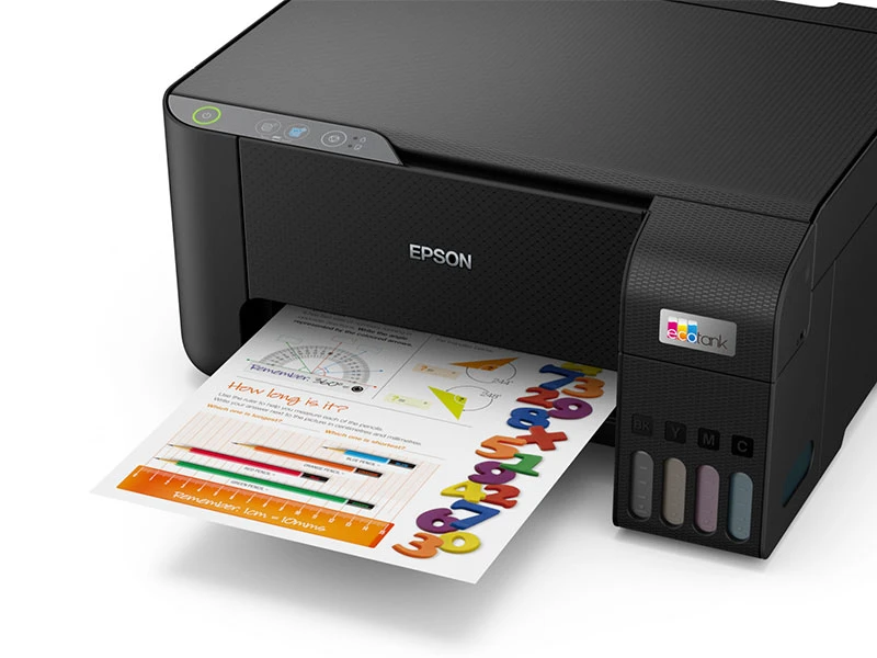 Máy in phun màu đa năng Epson L3210 (In, Scan, Copy, A4, USB) - Chi tiết 1