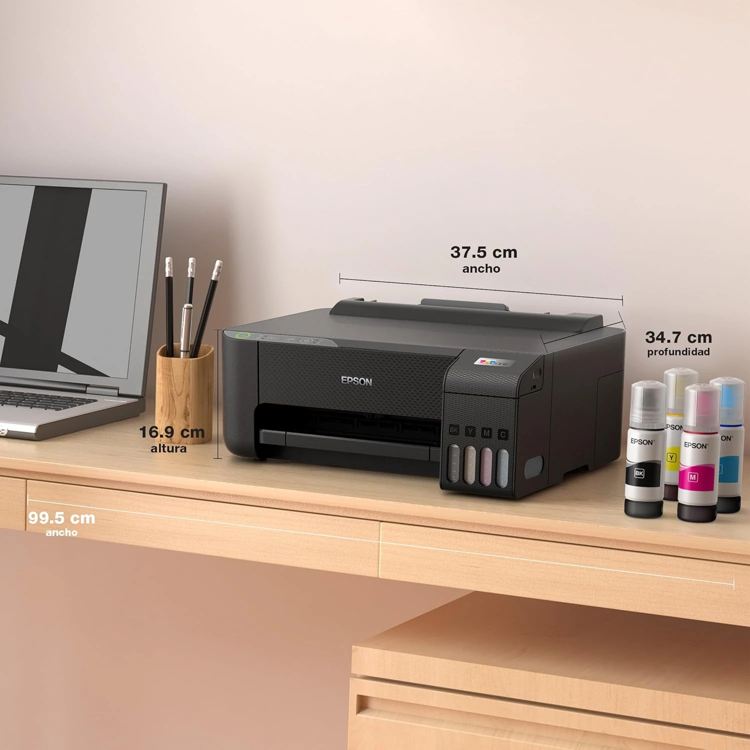 Máy in phun màu Epson L1250 (In| A4| USB| WIFI) - Chi tiết 1