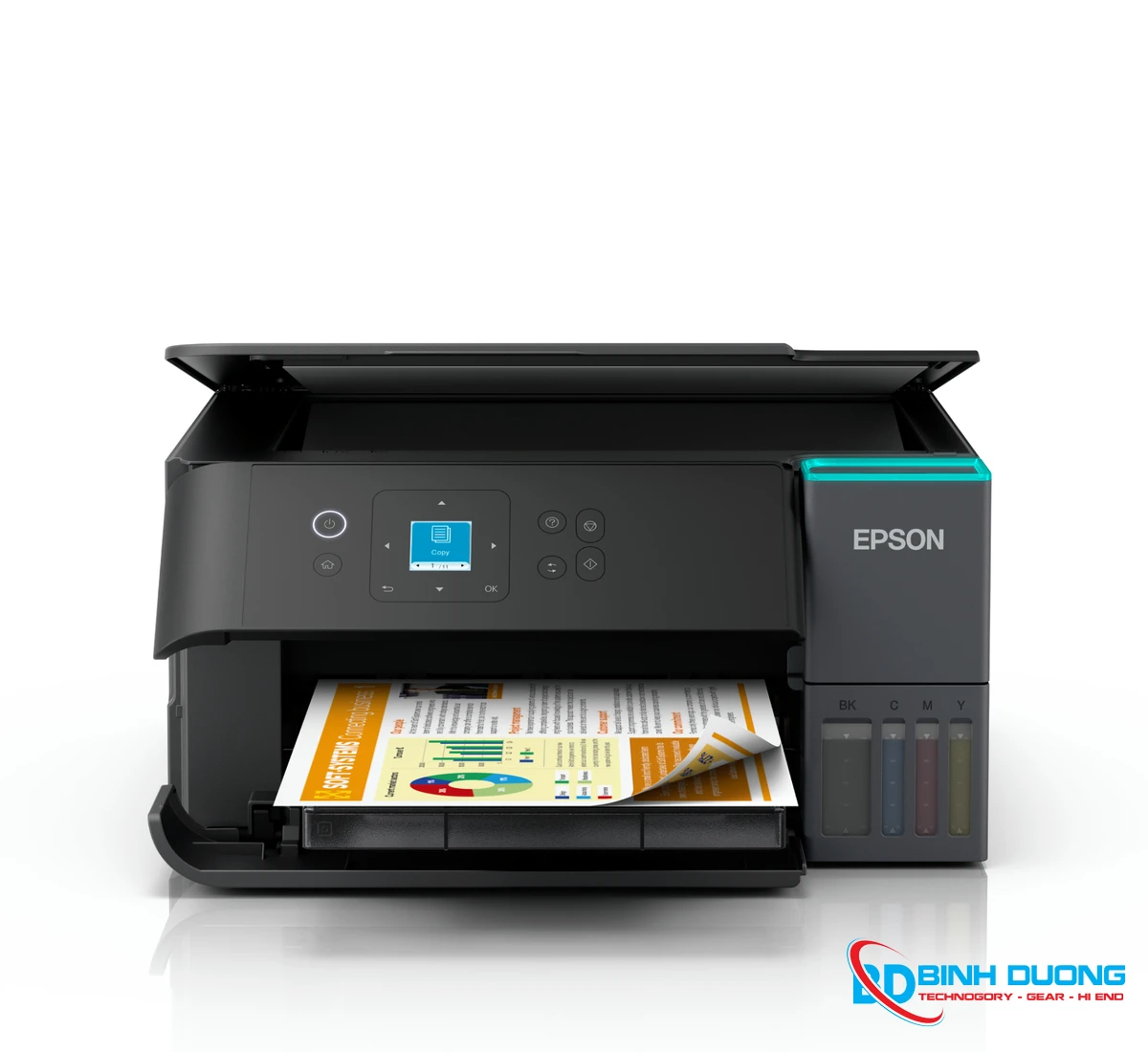 Máy in phun màu đa năng Epson EcoTank L4360 (In đảo mặt| Copy| Scan| A4| A5| USB| WIFI)