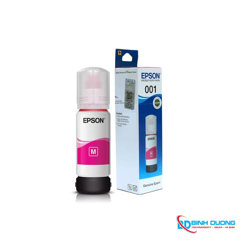 Mực in Epson 001 Magenta Ink Bottle (C13T03Y300) Chính hãng