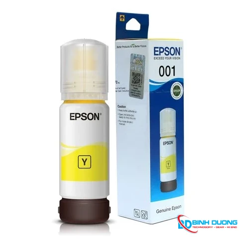 Mực in Epson 001 Yellow Ink Bottle (C13T03Y400) Chính hãng