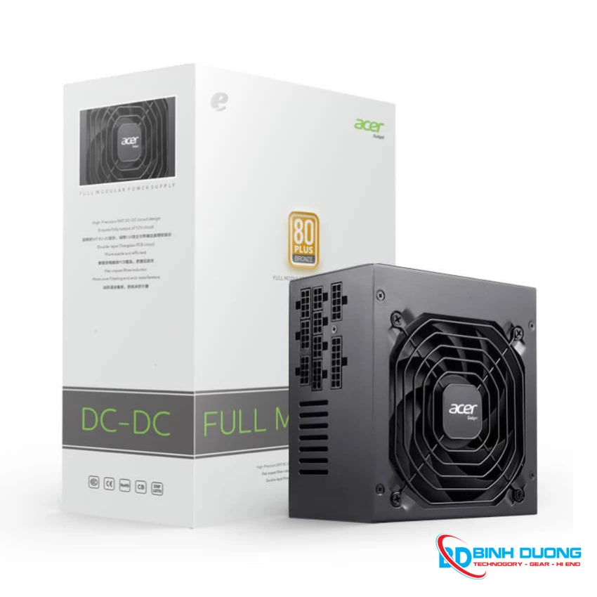 Nguồn Acer AC550 550W Full Range 80 Plus Bronze Full Modular - Chi tiết 3