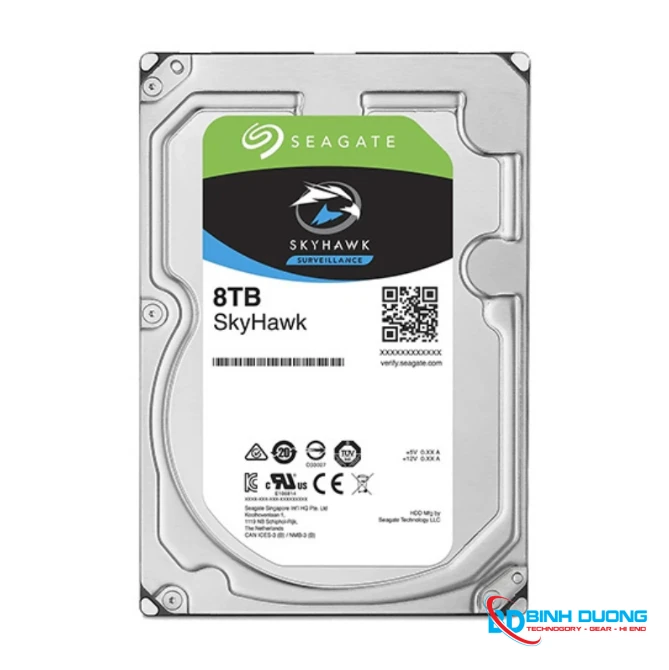 Ổ cứng HDD Seagate Skyhawk Chính Hãng 8TB (ST8000VX010) - Chi tiết 1