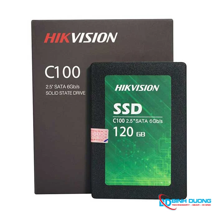Ổ Cứng SSD 2.5" Sata III 120G Thương Hiệu Hikvision (C100)