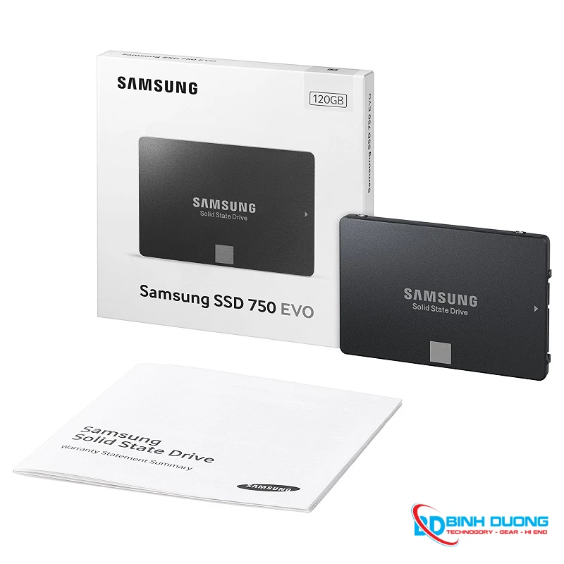Ổ Cứng SSD 2.5" Sata III 120G Thương Hiệu Samsung (750 EVO) - Chi tiết 1