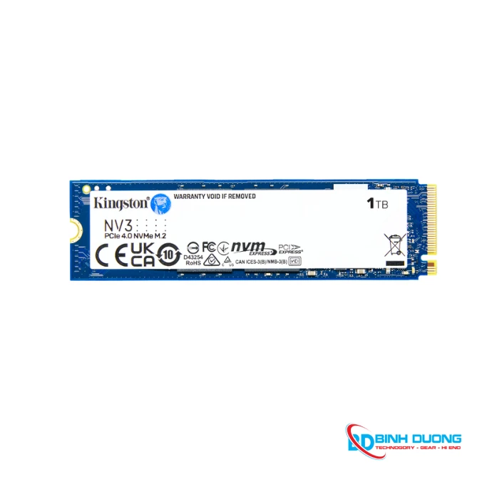 Ổ cứng SSD Kingston NV3 1TB PCIe 4.0 x4 M.2 NVMe (SNV3S/1000G) - Chi tiết 2