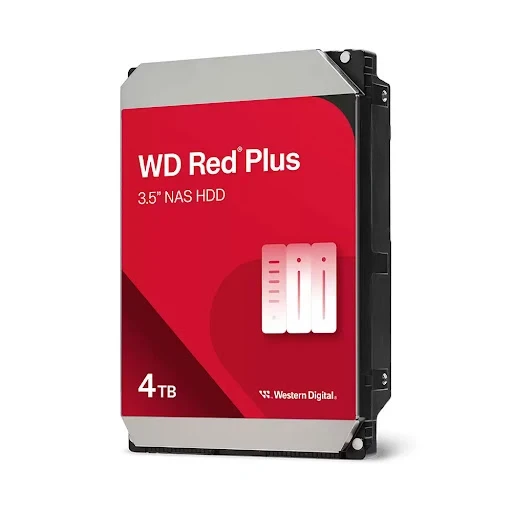 Ổ cứng Western Digital Red Plus 4TB 3.5 inch 128MB Cache 5400RPM WD40EFZZ