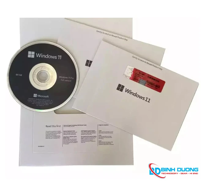 Phần mềm Microsoft Windows 11 Pro 64Bit Eng Intl 1pk DSP OEI DVD (FQC-10528) - Box - Chi tiết 2