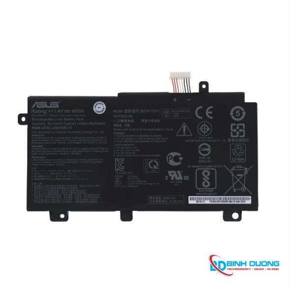 Thay pin laptop Asus Gaming FX504G FX504GT B31N1726 48W ( cáp ngắn )