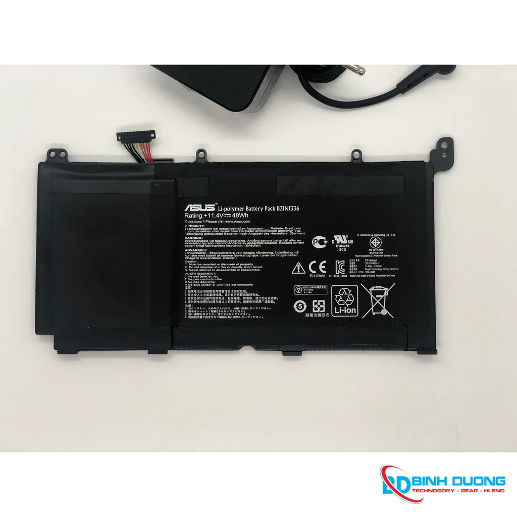 Pin Laptop Asus VivoBook K551 K551L V551L B31N1336