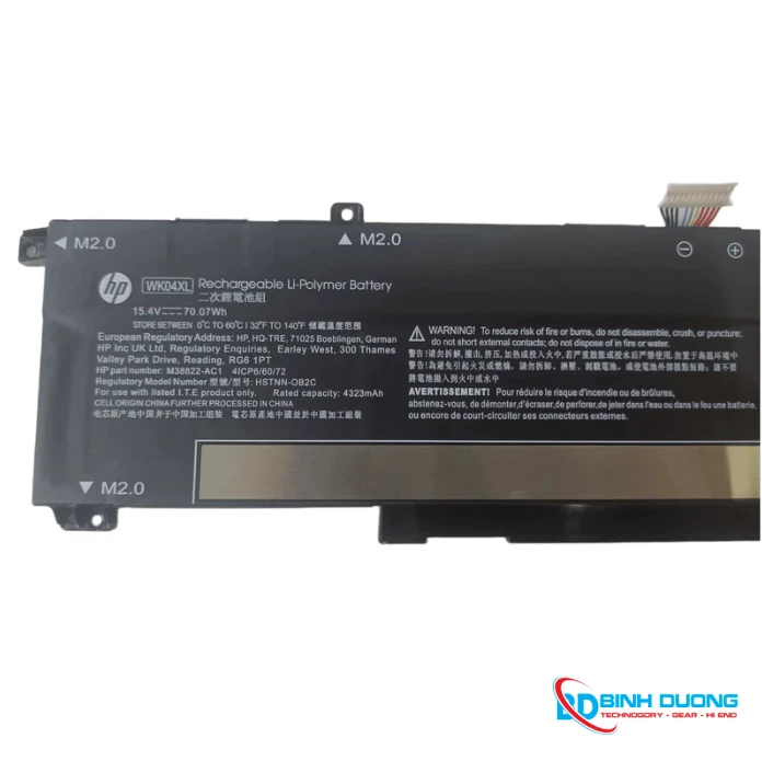 Pin laptop Victus 16-d000, 16-D-series, 16-E-series, 15-fa000 – WK04XL (4 cell)