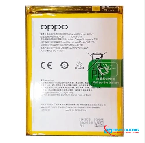 Thay pin điện thoại Oppo A18 zin