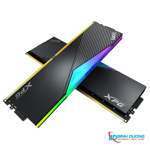 Ram Adata Lancer Blade RGB Black 32GB DDR5 Bus 6000Mhz (16Gx2) AX5U6000C3016G-DCLARBK
